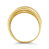 10K Yellow Gold Multi-Band Ring