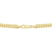 10K Yellow Gold 4.5mm 18" Miami Paperclip Link Chain