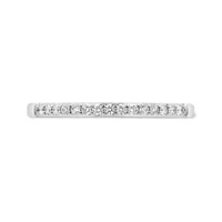 Glacier Fire 14K White Gold 0.15CTW Canadian Diamond Anniversary Band