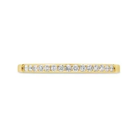 Glacier Fire 14K Yellow Gold 0.15CTW Canadian Diamond Anniversary Band