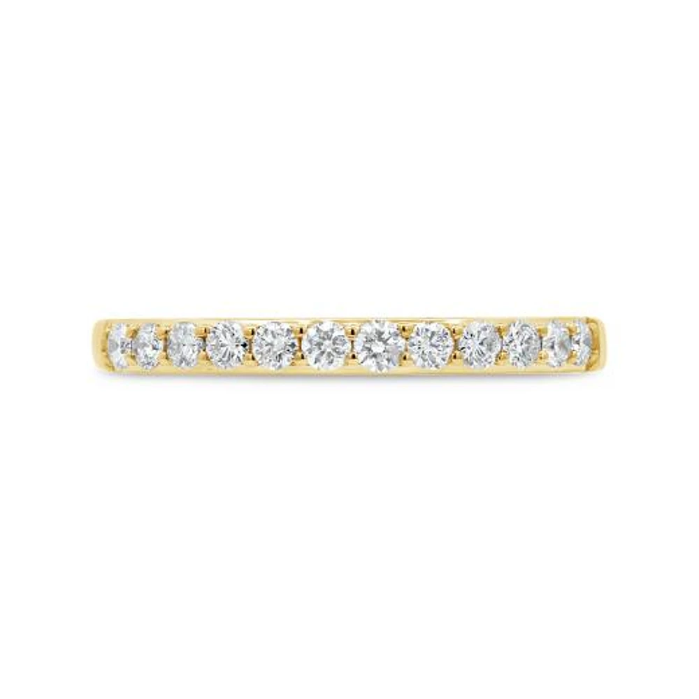 Glacier Fire 14K Yellow Gold 0.33CTW Canadian Diamond Anniversary Band