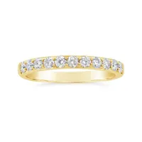 Glacier Fire 14K Gold 0.50CTW Canadian Diamond Anniversary Band