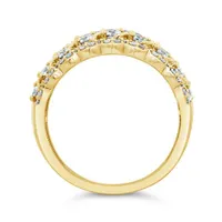 14K Yellow Gold 1.45CTW Diamond Band