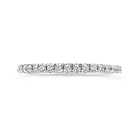 Jenny Packham 18K White Gold Lab Grown 0.33CTW Diamond Band