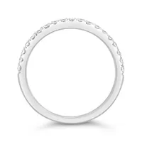 Jenny Packham 18K White Gold Lab Grown 0.33CTW Diamond Band