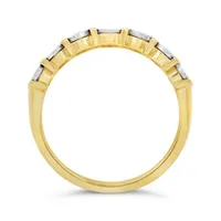 Glacier Fire 10K Yellow Gold Canadian 0.50CTW Diamond Band