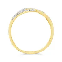 Glacier Fire 10K Yellow & White Gold Canadian 0.50CTW Diamond Band