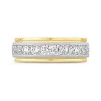 10K Yellow Gold Lab Grown 1.50CTW Diamond Ring