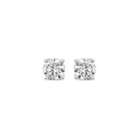 New Brilliance 14K White Gold Lab Grown 1.00CTW Diamond Stud Earrings