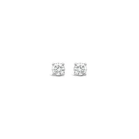 New Brilliance 14K White Gold Lab Grown 0.50CTW Diamond Stud Earrings