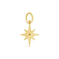 Charmables 10K Yellow Gold Diamond Northern Star Interchangeable Charm