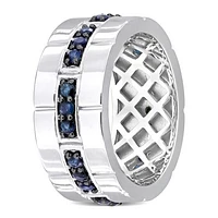 Julianna B 14K White Gold Blue Sapphire Ring