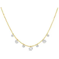 Brevani 14K Yellow Gold 0.62CTW Diamond Necklace