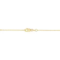 Brevani 14K Yellow Gold 0.62CTW Diamond Necklace