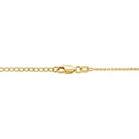 Brevani 10K Yellow Gold 0.23CTW Diamond Y-Necklace