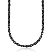 SteelX Stainless Steel Black Chain