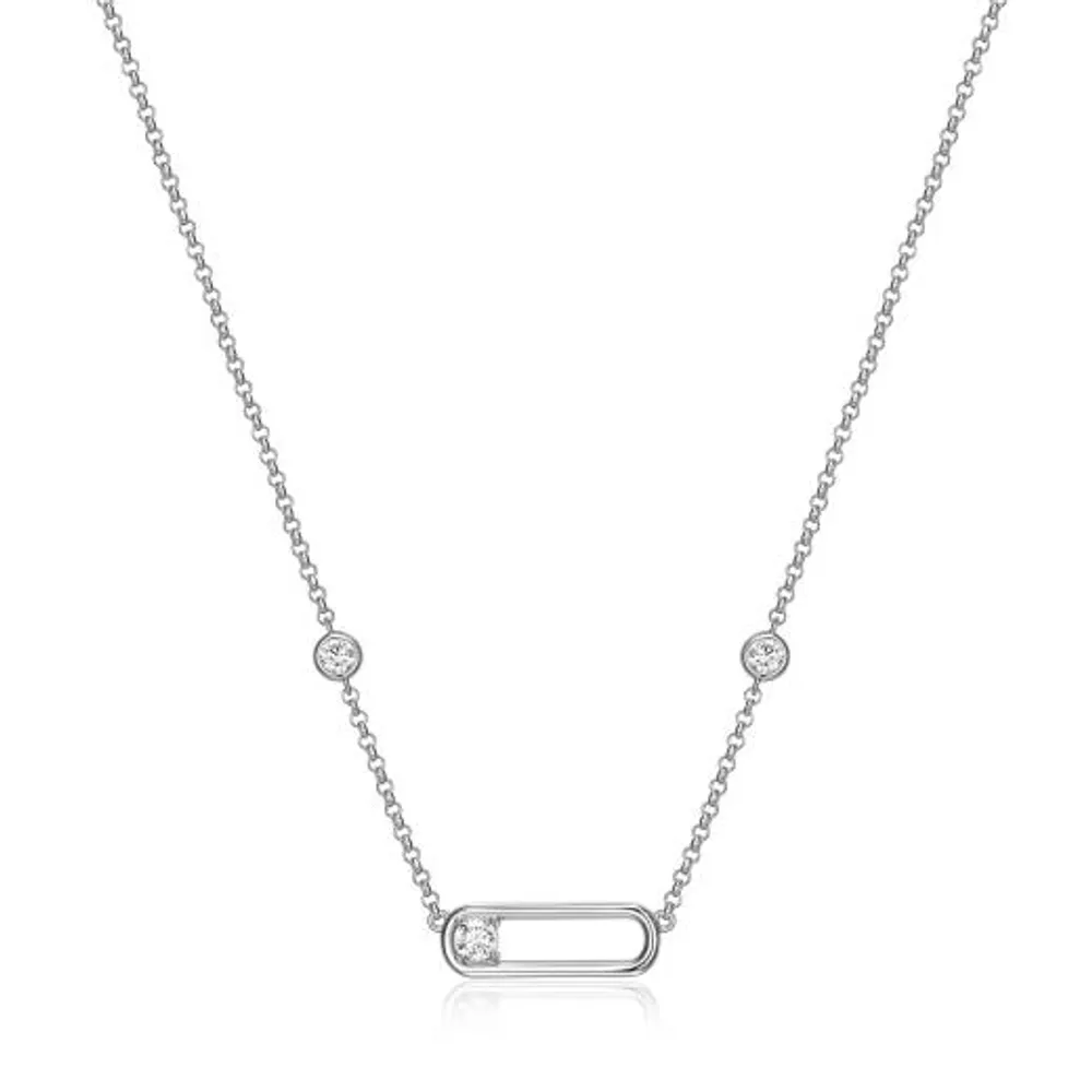Reign Necklace with Cubic Zirconia