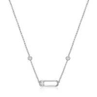 Reign Necklace with Cubic Zirconia