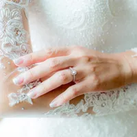 Julianna B 14K White Gold 0.32CTW Diamond Bridal Ring