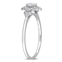 Julianna B 14K White Gold 0.24CTW Diamond Bridal Ring