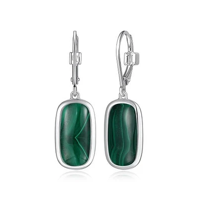 Elle Allure Malachite Earrings