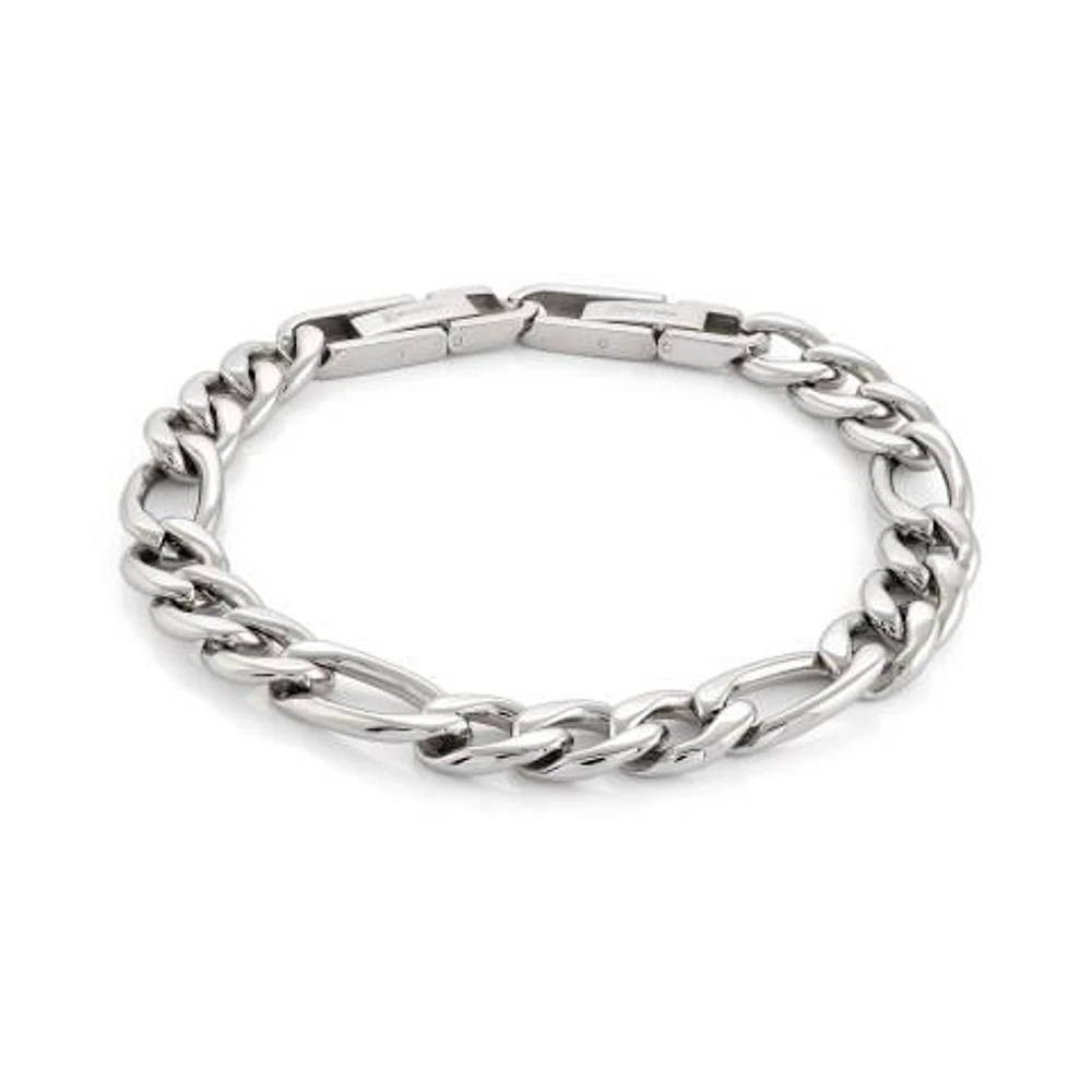 Stainless Steel Figaro Bracelet