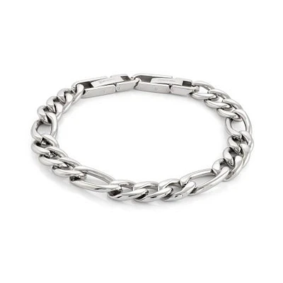 Stainless Steel Figaro Bracelet