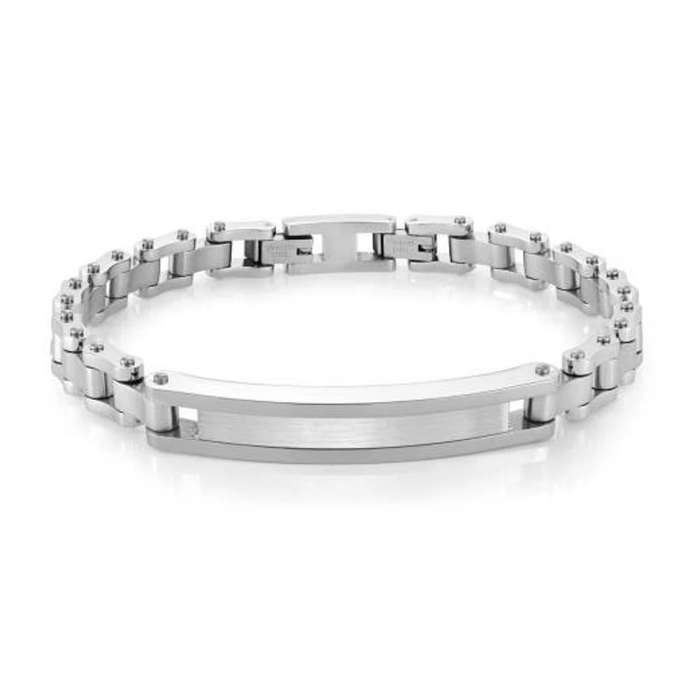 Stainless Steel ID Plate Bracelet