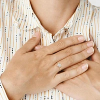 Julianna B 14K Two-Tone Gold 0.10CTW Diamond Heart Ring