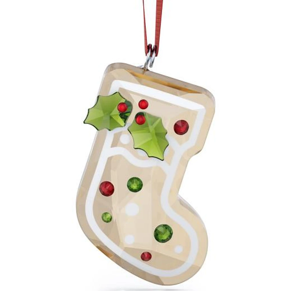 Holiday Cheers Ginger Bread Stocking Ornament