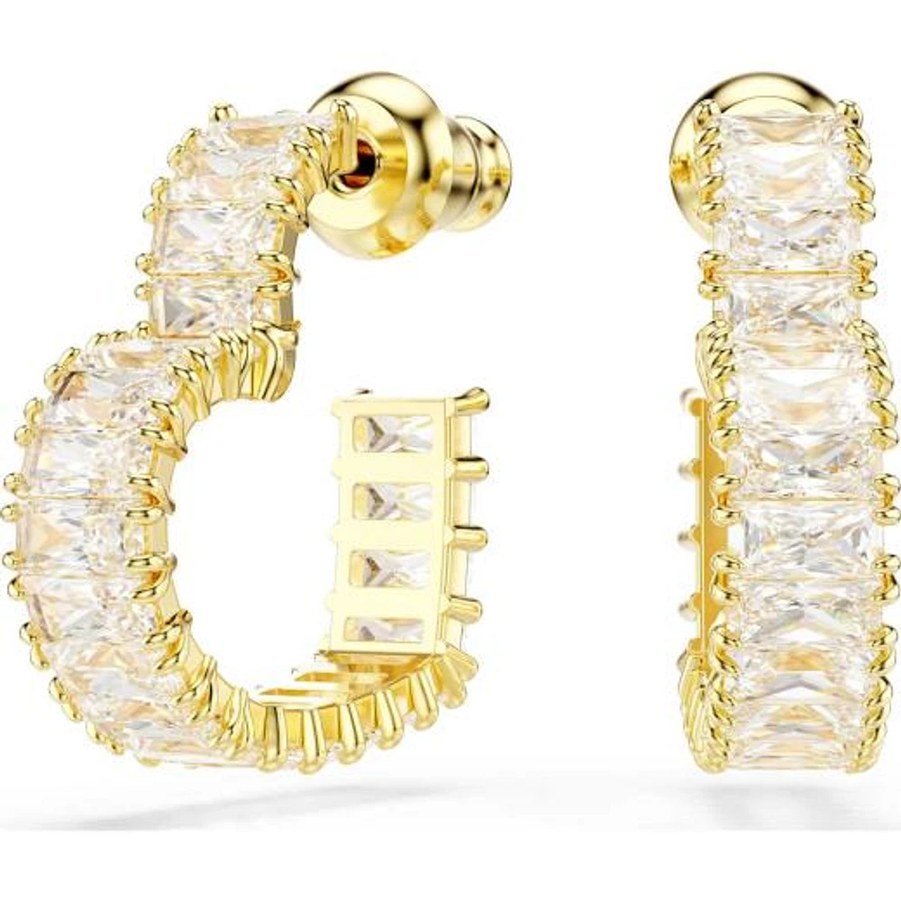 Swarovski Matrix Hoop Earrings