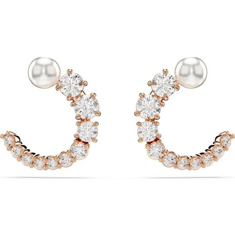 Swarovski Matrix Hoop Earrings