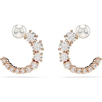 Swarovski Matrix Hoop Earrings