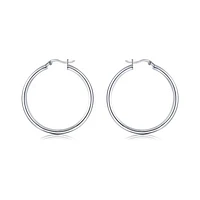 Sterling Silver Classic Hoop Box Set of 5