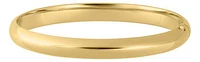 14K Gold Filled 8" 8mm Hinged Bangle