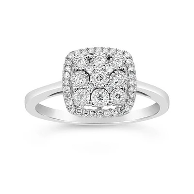 0.20CTW Diamond Fashion Ring in Sterling Silver