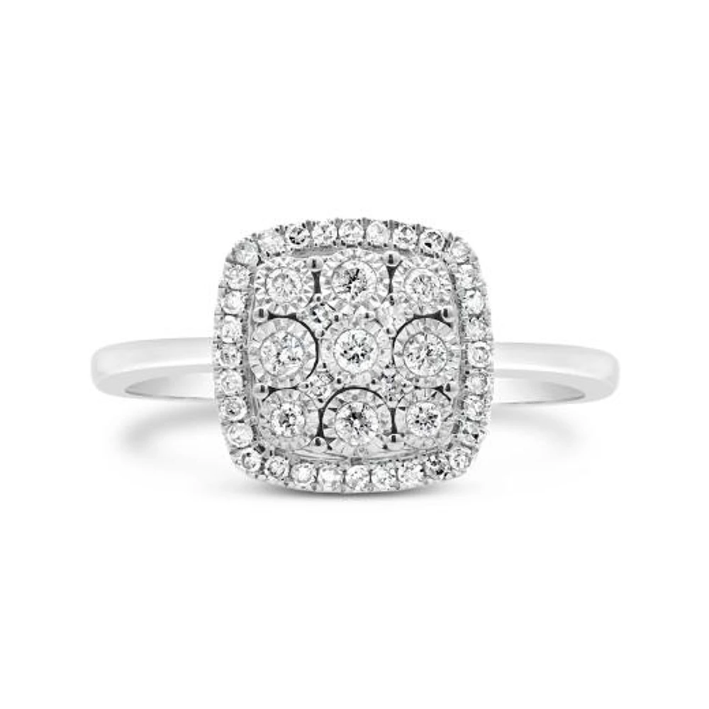 0.20CTW Diamond Fashion Ring in Sterling Silver