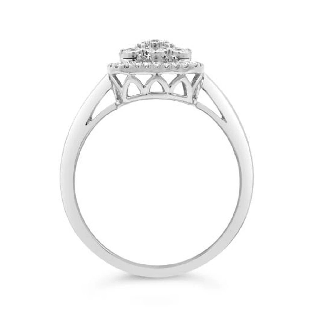 0.20CTW Diamond Fashion Ring in Sterling Silver