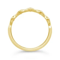Stackable Diamond Ring in 10K Yellow Gold
