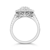 New Brilliance Lab Grown 1.29CTW Diamond Fashion Ring in 10K White Gold