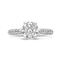 Jenny Packham Lab Grown 3.00CTW Diamond Bridal Ring in 18K White Gold