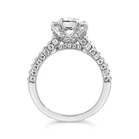 Jenny Packham Lab Grown 3.00CTW Diamond Bridal Ring in 18K White Gold