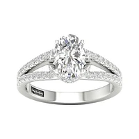 Jenny Packham Lab Grown 2.50CTW Diamond Bridal Ring in 18K White Gold