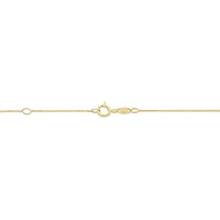 Glacier Fire Canadian 0.33CTW Diamond Three Stone Pendant in 10K Yellow Gold