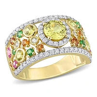 JULIANNA B 14K Yellow Gold Multi-Sapphire