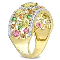 JULIANNA B 14K Yellow Gold Multi-Sapphire