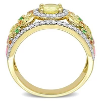 JULIANNA B 14K Yellow Gold Multi-Sapphire