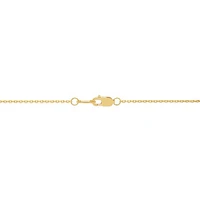 New Brilliance Lab Grown 0.45CTW Diamond Necklace in 10K Yellow Gold