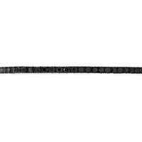 5.00CTW Black Diamond Tennis Bracelet in 10K White Gold