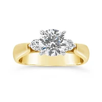 New Brilliance Lab Grown 1.70CTW Diamond Bridal Ring in 14K Yellow Gold